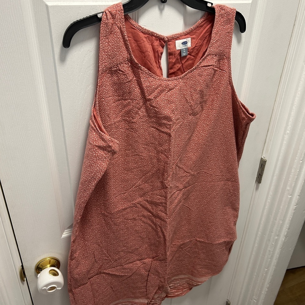 Old Navy Pink Sleeveless Relaxed Dress XL